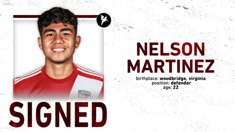 Loudoun United FC Sign Defender Nelson Martinez