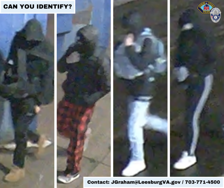 Leesburg Police Seek Community Assistance in Identifying Burglary Suspects