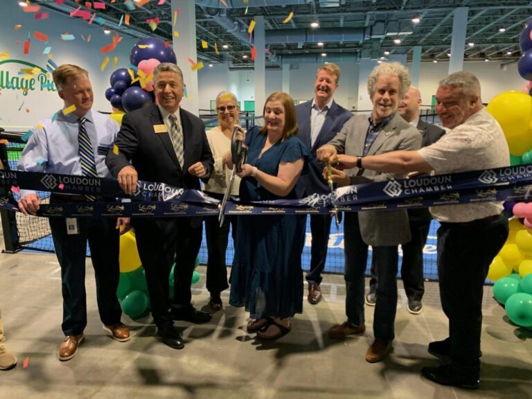 Leesburg Celebrates Opening of Village Pickle, First Indoor Pickleball Facility in Loudoun County
