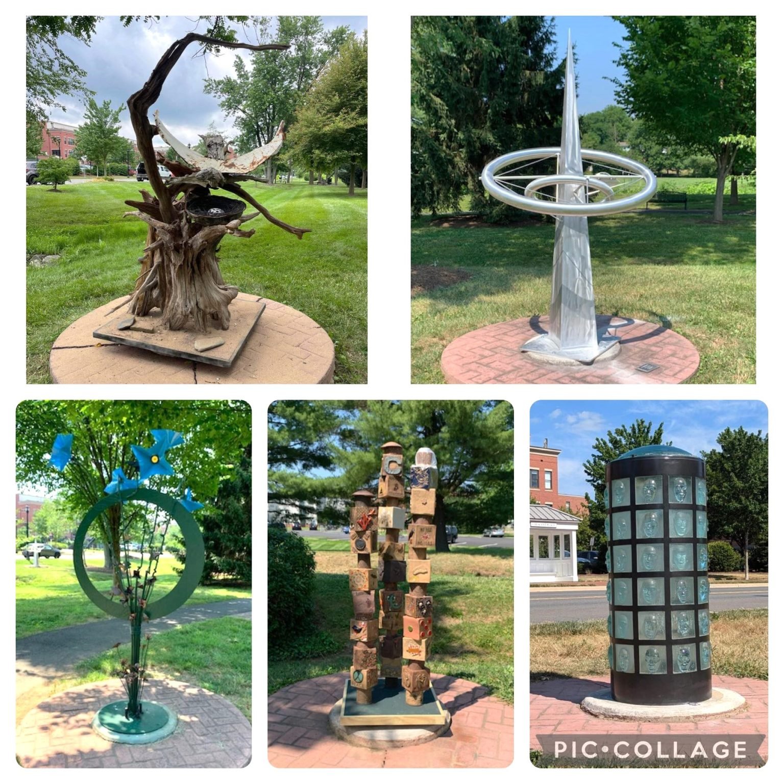 New Sculptures Adorn Raflo Park in Leesburg - Leesburg Living