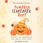 Join the Pumpkin Scavenger Hunt at Thomas Balch Library!