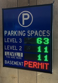 Leesburg Introduces Real-Time Parking Tech in Town Hall Garage