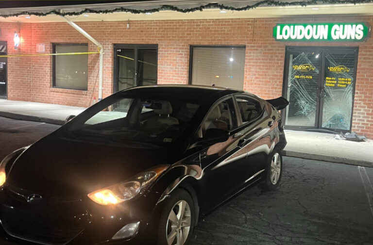 Attempted Burglary at Loudoun Guns in Leesburg: Stolen Vehicle Used in Failed Break-In